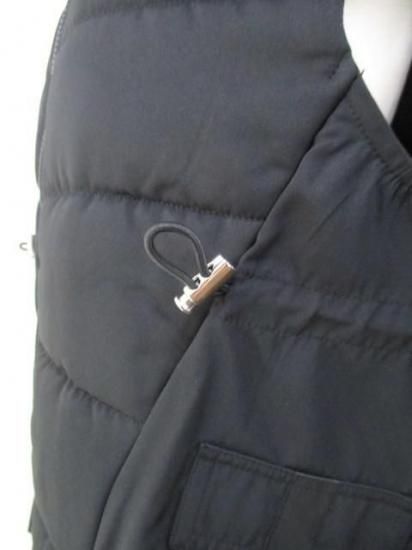 送料無料 ガレナ GALENA バックプリーツベスト レディース 秋冬 ダウンベスト 70042-3112 大人可愛い 軽量 羽織り ドロスト デザイン BLACK M 9号