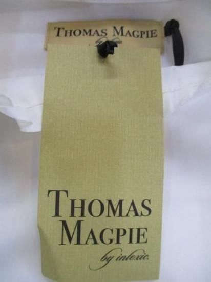 THOMAS MAGPIE トーマスマグパイ T/C Broad ハイネックBIGシャツ 2254110-ホワイト