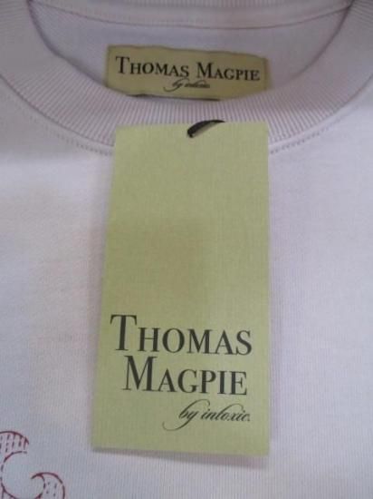 トーマスマグパイ THOMAS MAGPIE LIFEロゴBIGスウェット 2254877-ダークグレー