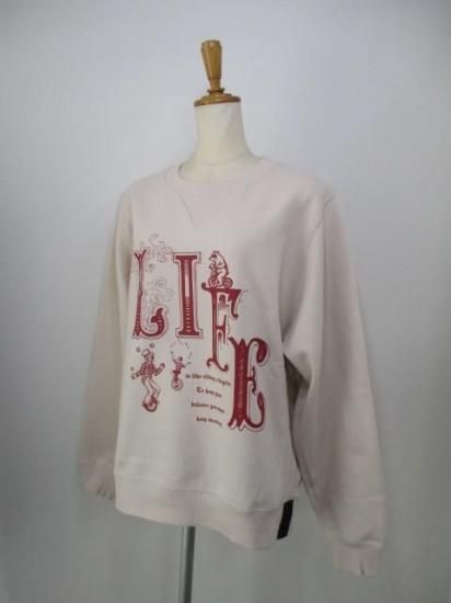 トーマスマグパイ THOMAS MAGPIE LIFEロゴスウェット 2254872-クリーム