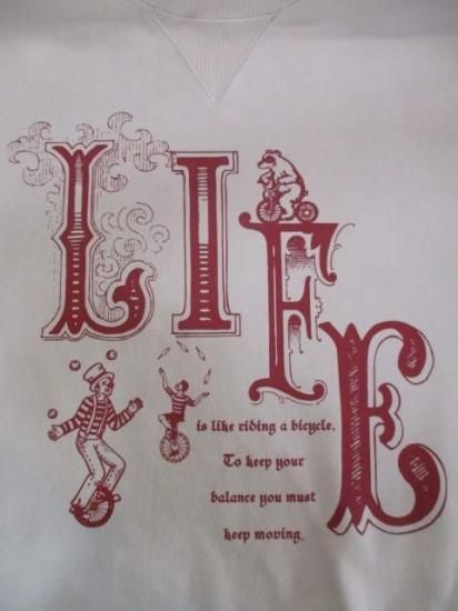 トーマスマグパイ THOMAS MAGPIE LIFEロゴスウェット 2254872-クリーム