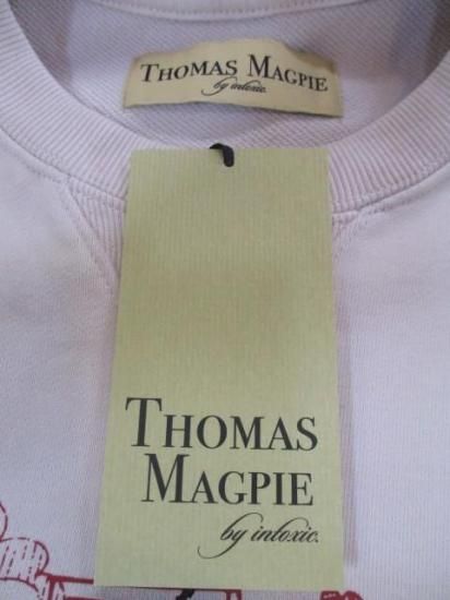 トーマスマグパイ THOMAS MAGPIE LIFEロゴスウェット 2254872-クリーム