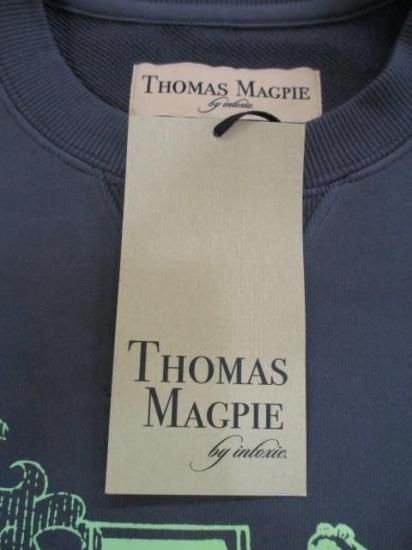 トーマスマグパイ THOMAS MAGPIE LIFEロゴスウェット 2254872-ダークグレー
