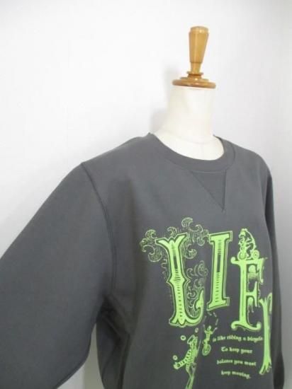 トーマスマグパイ THOMAS MAGPIE LIFEロゴスウェット 2254872-ダークグレー