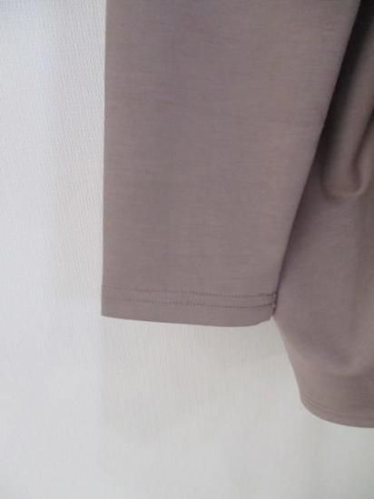 送料無料 プライア Praia コクーンシルエットカットソー LER-24109 コクーンシルエット カットソー トップス 女性 滑らか 大人 カジュアル キレイめ MOCHA