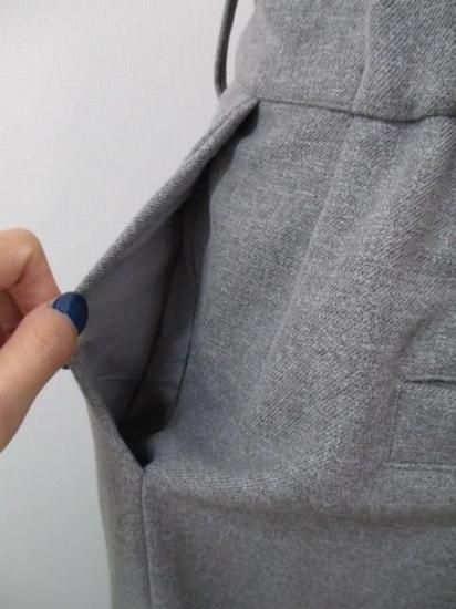 ANNA KERRY アンナケリー 85234601 バルーンパンツ レディース 25春夏 美脚シルエット ゆったり ワイドより細め カジュアルウエストゴム 体型カバー GRAY 38