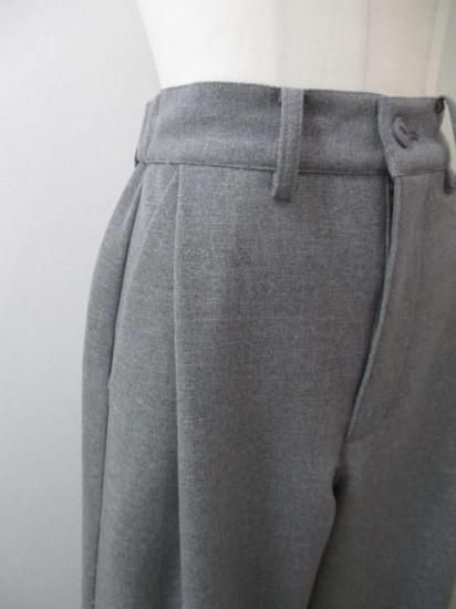 ANNA KERRY アンナケリー 85234601 バルーンパンツ レディース 25春夏 美脚シルエット ゆったり ワイドより細め カジュアルウエストゴム 体型カバー GRAY 38