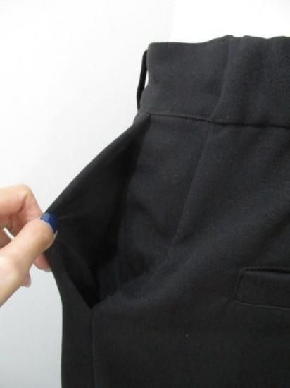 ANNA KERRY アンナケリー 85234601 バルーンパンツ レディース 25春夏 美脚シルエット ゆったり ワイドより細め カジュアルウエストゴム 体型カバー BLACK 38