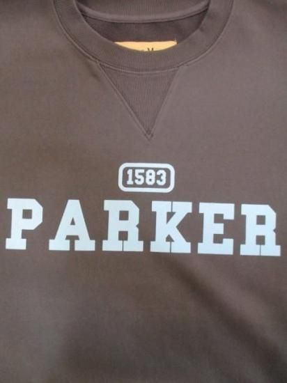 トーマスマグパイ THOMAS MAGPIE PARKER ロゴBIGスウェット 2254879-ダークグレー