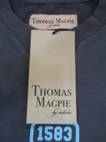 トーマスマグパイ THOMAS MAGPIE PARKER ロゴBIGスウェット 2254879-ダークグレー