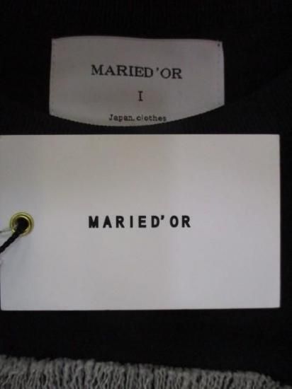 マリードール MARIED'OR 刺繍貼り付け 起毛ストレッチ 身巾ワイドクルー 19538-ブラック