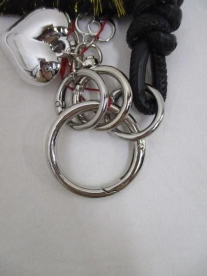 送料無料 トラノイ TRANOI T jewel charm チャーム レディース チャーム ブラック 214R610 バッグチャーム キーホルダー フリンジ ジュエル アクセサリー