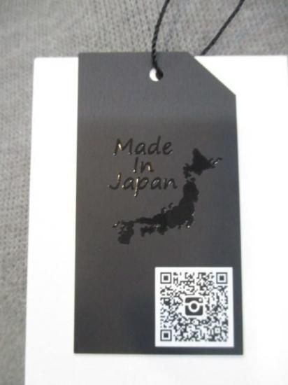 送料無料 アーモンドオイル ALMOND OIL Powdery warm cropped length pullover 252A3313 日本製 クロップト丈 GRAY 秋冬新作