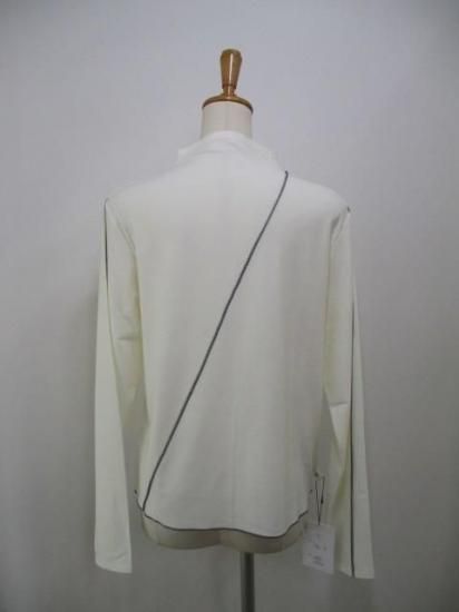 送料無料 ALMOND OIL アーモンドオイル 2way bottle neck pullover/black 252A3317 2WAY ボトルネック プルオーバー  秋冬 トレンド WHITE