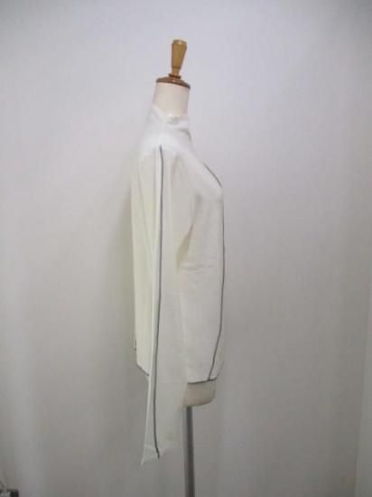 送料無料 ALMOND OIL アーモンドオイル 2way bottle neck pullover/black 252A3317 2WAY ボトルネック プルオーバー  秋冬 トレンド WHITE