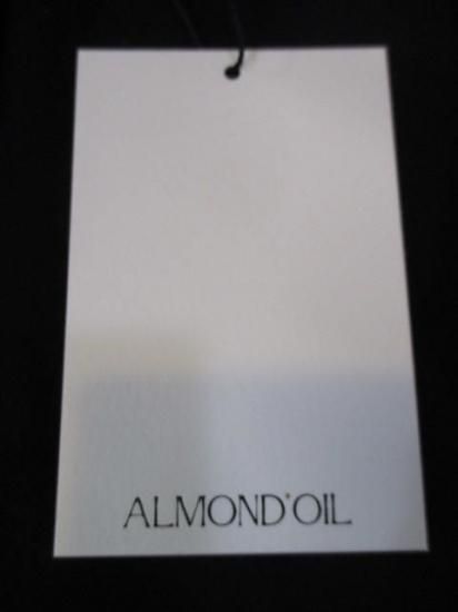 送料無料 ALMOND OIL アーモンドオイル 2way bottle neck pullover/black 252A3317 2WAY ボトルネック プルオーバー  秋冬 トレンド BLACK