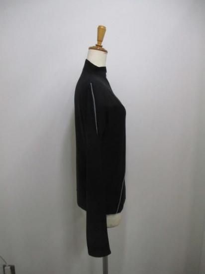 送料無料 ALMOND OIL アーモンドオイル 2way bottle neck pullover/black 252A3317 2WAY ボトルネック プルオーバー  秋冬 トレンド BLACK
