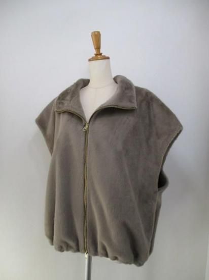 ̵ ޥɥǥ MICADEAL stand collar far vest 0125306265 ե٥ ɥ顼 եե 쥤䡼  GREIGE