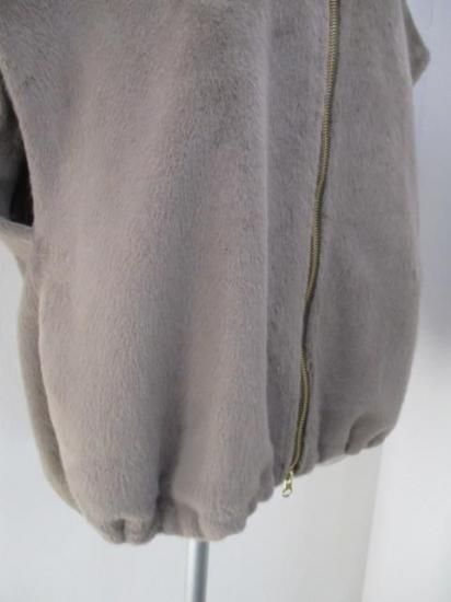 ̵ ޥɥǥ MICADEAL stand collar far vest 0125306265 ե٥ ɥ顼 եե 쥤䡼  GREIGE