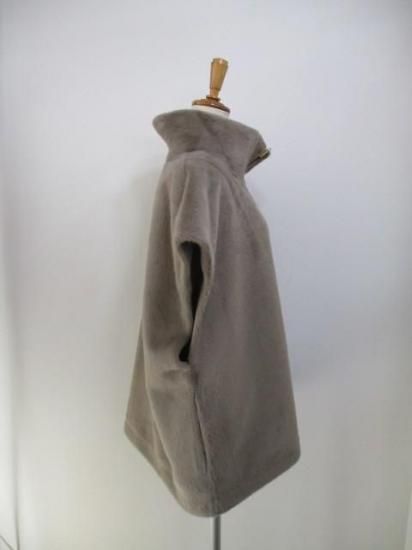̵ ޥɥǥ MICADEAL stand collar far vest 0125306265 ե٥ ɥ顼 եե 쥤䡼  GREIGE