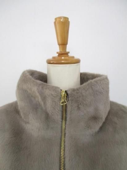 ̵ ޥɥǥ MICADEAL stand collar far vest 0125306265 ե٥ ɥ顼 եե 쥤䡼  GREIGE