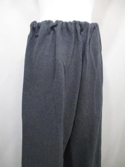 送料無料 ブティックオーディナリー スウェットパンツ レディース 秋 冬 裏毛 ピンタック ワイドパンツ ウエストゴム リラックス チャコールグレー