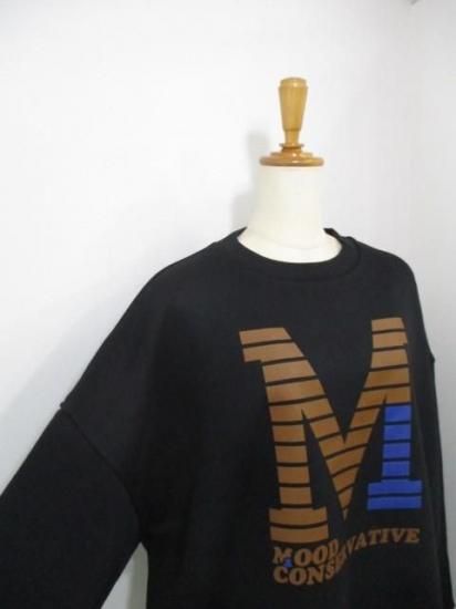 送料無料 ブティックオーディナリー Boutique Ordinary スウェット モードコンザバティブ BO25-319T レディース 25秋冬 ブラック