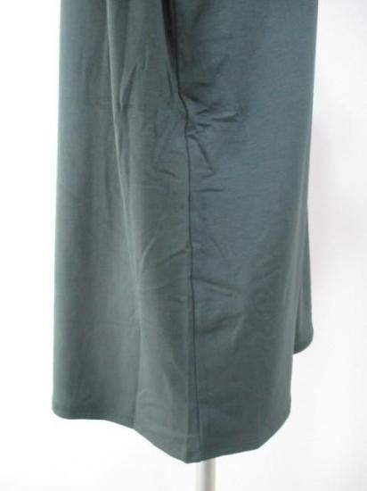 送料無料 アンナケリー ANNAKERRY ウォームロングスリーブTシャツ 85243937 ウォームロンT ロン T 着回し 暖かい 裏起毛 レイヤード メイン インナー GREEN