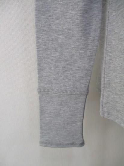 送料無料 アンナケリー ANNAKERRY ウォームロングスリーブTシャツ 85243937 ウォームロンT ロン T 着回し 暖かい 裏起毛 レイヤード メイン インナー GRAY