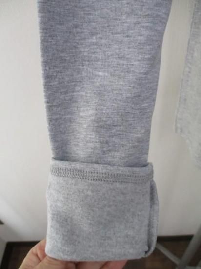 送料無料 アンナケリー ANNAKERRY ウォームロングスリーブTシャツ 85243937 ウォームロンT ロン T 着回し 暖かい 裏起毛 レイヤード メイン インナー GRAY