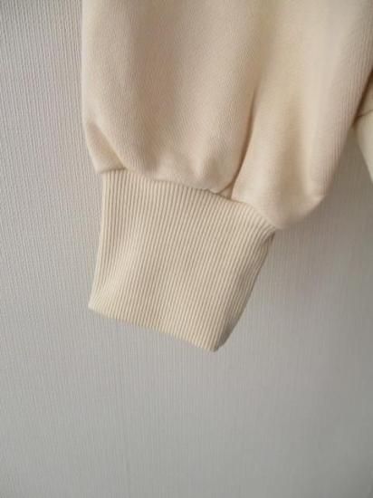 送料無料 シロデラボンテ siro de labonte LOUDER 2way PO R543217 レディース 25秋冬 裏毛 ロゴスウェット 日本製 前後2way ECRU×DBLUE