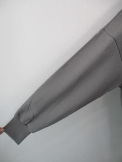 送料無料 シロデラボンテ siro de labonte LOUDER 2way PO R543217 レディース 25秋冬 裏毛 ロゴスウェット 日本製 前後2way ASHGRAY