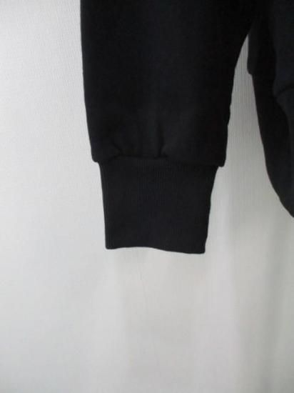 送料無料 シロデラボンテ siro de labonte LOUDER 2way PO R543217 レディース 25秋冬 裏毛 ロゴスウェット 日本製 前後2way BLACK