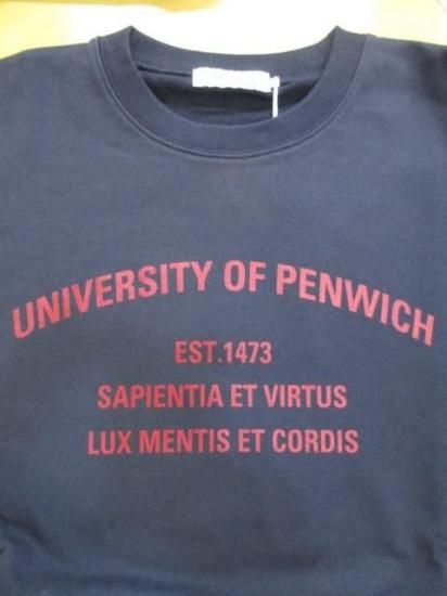 ブティックオーディナリー Boutique OrdinaryTwisted College Sweat BO25-326T BO25-326T-ネイビー