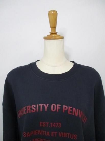 ブティックオーディナリー Boutique OrdinaryTwisted College Sweat BO25-326T BO25-326T-ネイビー