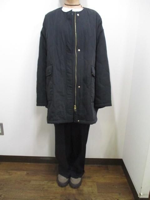̵ ޥɥǥ MICADEAL quilted coat 0125407329 ƥ󥰥    ݲ С ֥եʡ BLACK