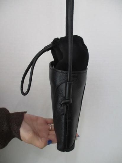 ̵ ӥ BEAURE Mini Drawstring Pouch Bag B-25347 ߥ˥   쥶 ܳ ǥ꡼桼 奢 ץ BLACK