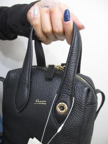 ̵ ӥ BEAURE Vertical ݥå B-25323 ݥå ߥ˥Хå   쥶 ܳ ǥ꡼桼 奢 ץ BLACK