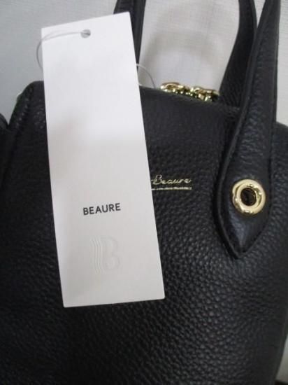 ̵ ӥ BEAURE Vertical ݥå B-25323 ݥå ߥ˥Хå   쥶 ܳ ǥ꡼桼 奢 ץ BLACK