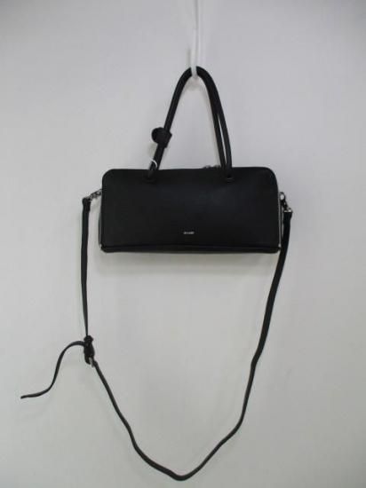 送料無料 BEAURE ビュレ 横長ブガッティ型2WAYショルダーバッグ B-25419 ショルダーバッグ 2WAY ボストンバッグ レトロ 横長 大人 ミニマル トレンド BLACK