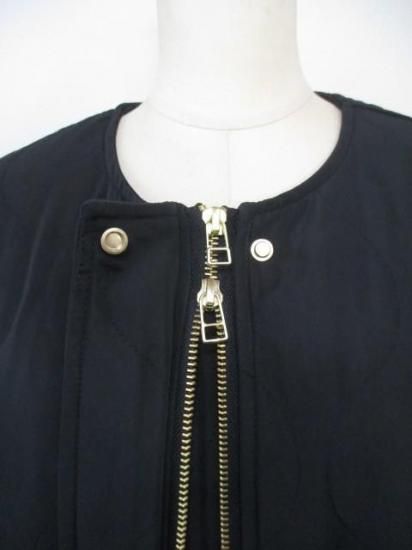 マイカ アンドディール MICA&DEAL quilted coat 0125407329-ブラック