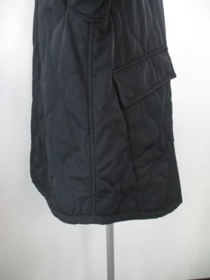 マイカ アンドディール MICA&DEAL quilted coat 0125407329-ブラック