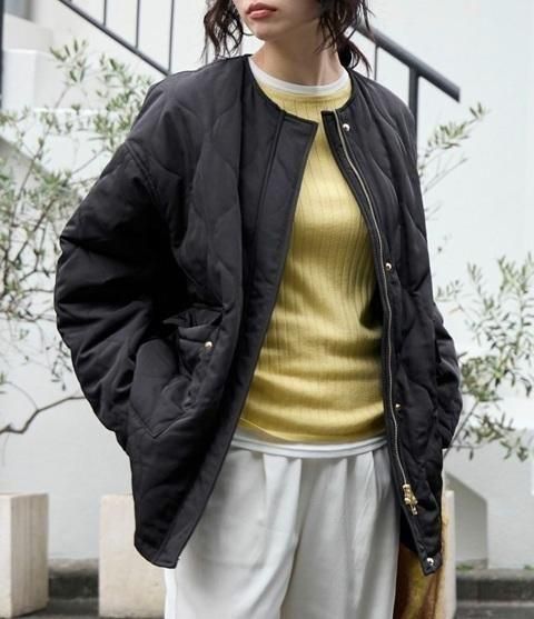 ޥ ɥǥ롡MICA&DEAL quilted coat 0125407329-֥å
