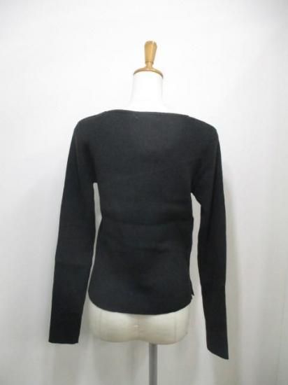 エイミーロウ Eimee Law アシメデザインリブニット 84394L-2-スミクロ×スミクロ