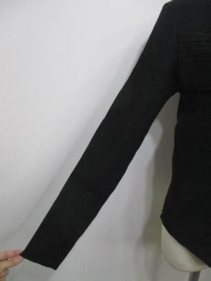 エイミーロウ Eimee Law アシメデザインリブニット 84394L-2-スミクロ×スミクロ