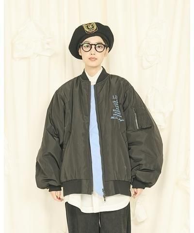 ̵ ȡޥޥѥ THOMAS MAGPIE ꡼ե С֥MA-1 ǥ 2254502 25 ֥륾  С ͥ奢 BLACK