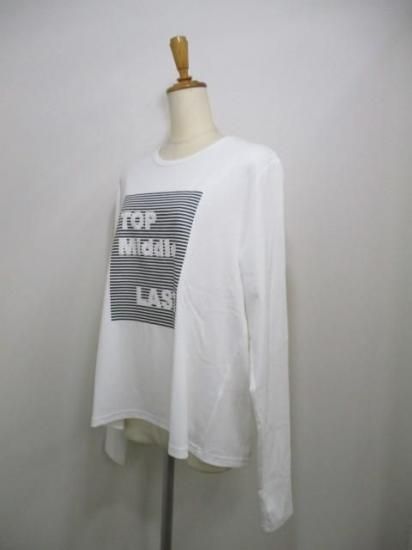 ȡ硼 CYAN TOKYO Хå㥶L/S T 507408-ۥ磻ȡߥ֥å