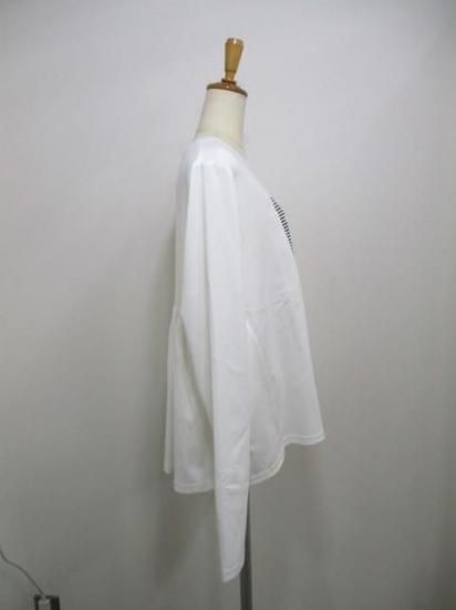 ȡ硼 CYAN TOKYO Хå㥶L/S T 507408-ۥ磻ȡߥ֥å