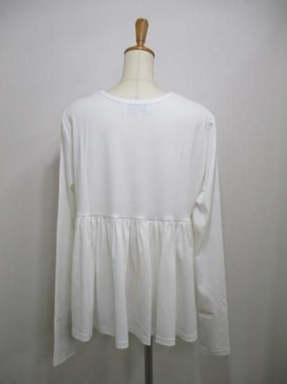 ȡ硼 CYAN TOKYO Хå㥶L/S T 507408-ۥ磻ȡߥ֥å