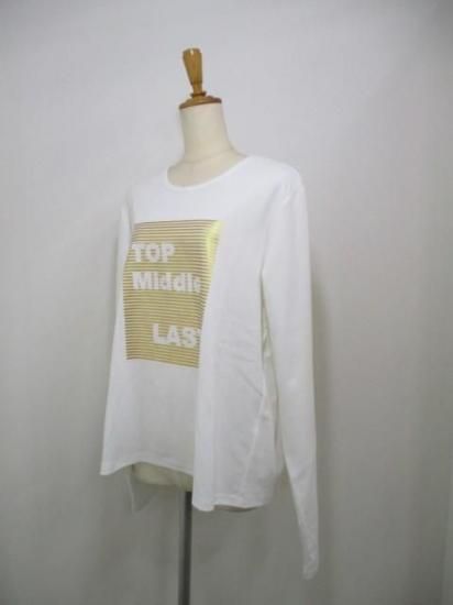 ȡ硼 CYAN TOKYO Хå㥶L/S T 507408-ۥ磻ȡߥ 